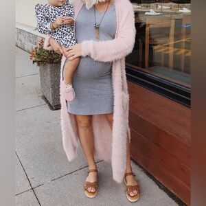 Fuzzy Duster cardigan